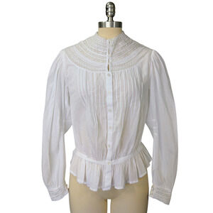 Mes Demoiselles Candice Top Size S 34 Edwardian Victorian Vintage Style Blouse